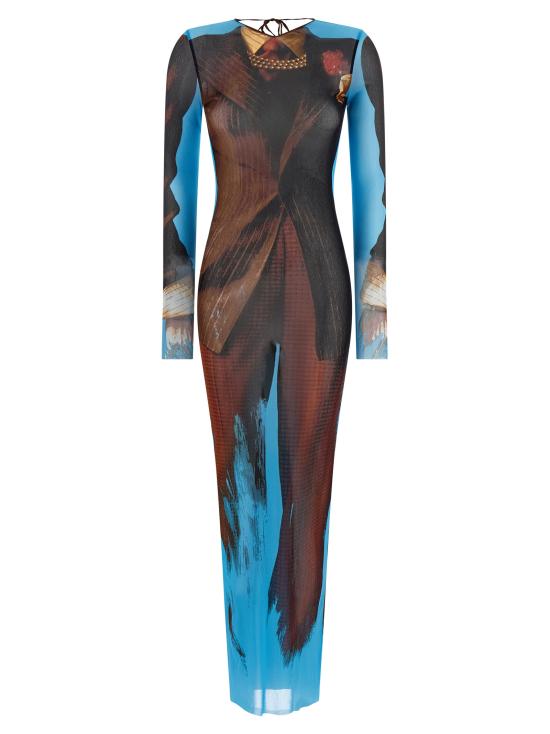 26SS 장 폴 고티에 롱 원피스 2601WDR136M027P90 Multicolor