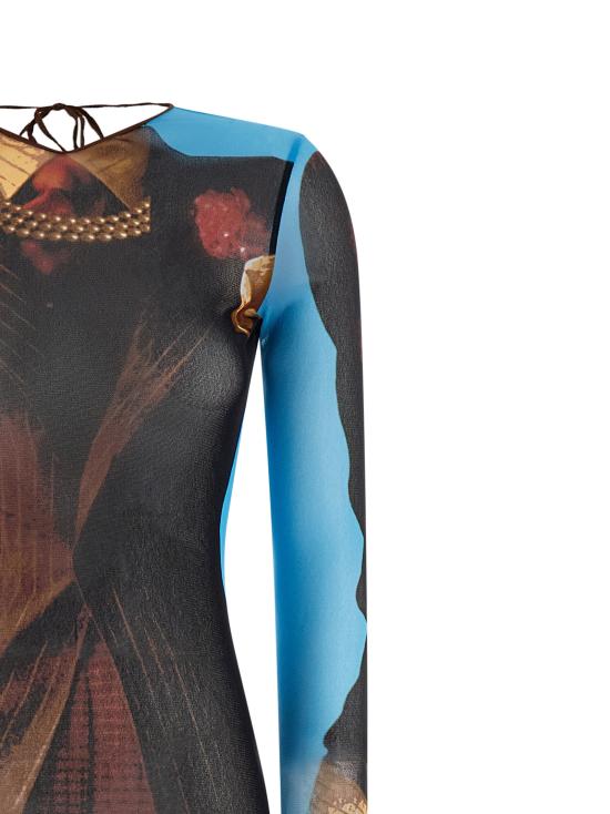 26SS 장 폴 고티에 롱 원피스 2601WDR136M027P90 Multicolor - JEAN PAUL GAULTIER