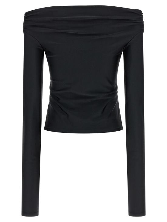 26SS 안다마네 이브닝 티셔츠 T190709ATJP062BLACK Black - ANDAMANE