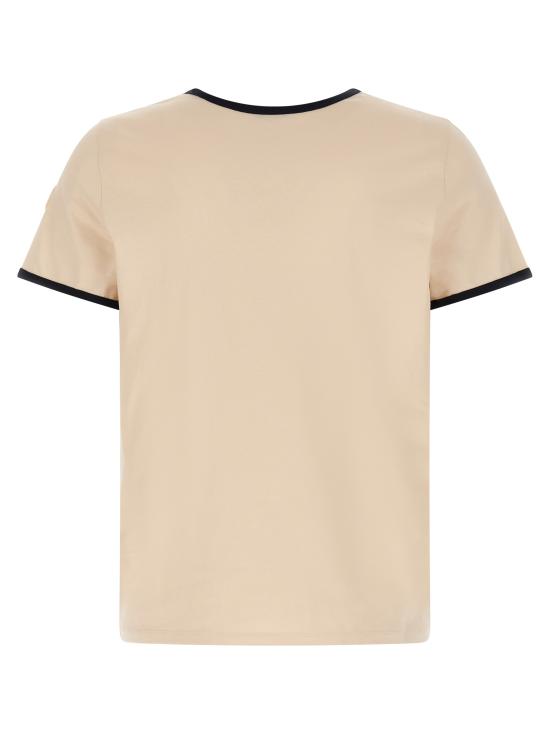 26SS 몽클레어 반팔 티셔츠 L10938C0001989AUOF07 Beige - MONCLER