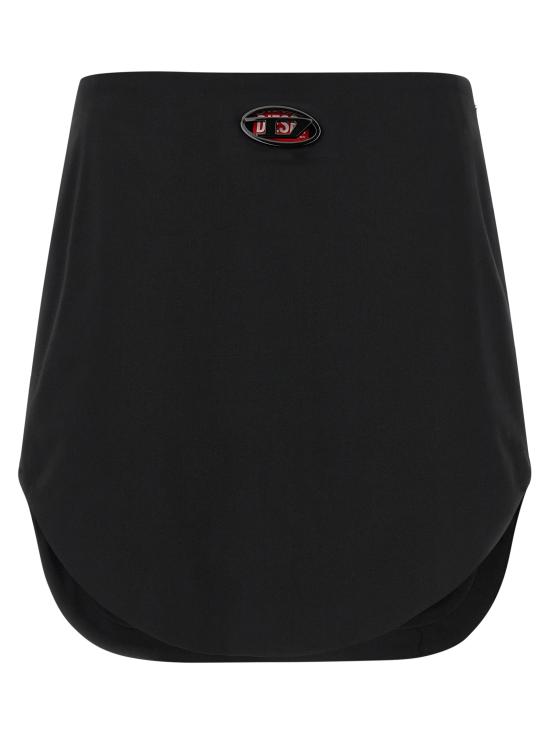 26SS 디젤 롱 스커트 A200960PHAL9XX Black