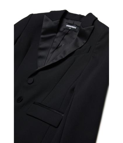 26SS [키즈] 디스퀘어드2 캐주얼 자켓 DQ2265 D0A8A DQ900 Black - DSQUARED2