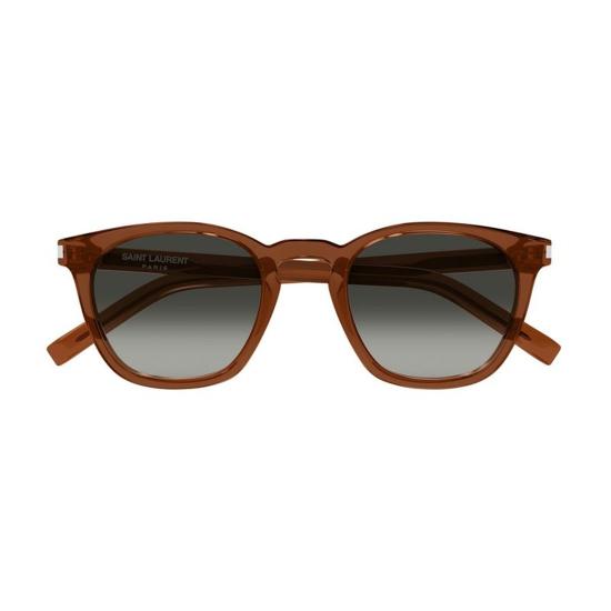  생로랑 선글라스 SL28 051 Brown - SAINT LAURENT