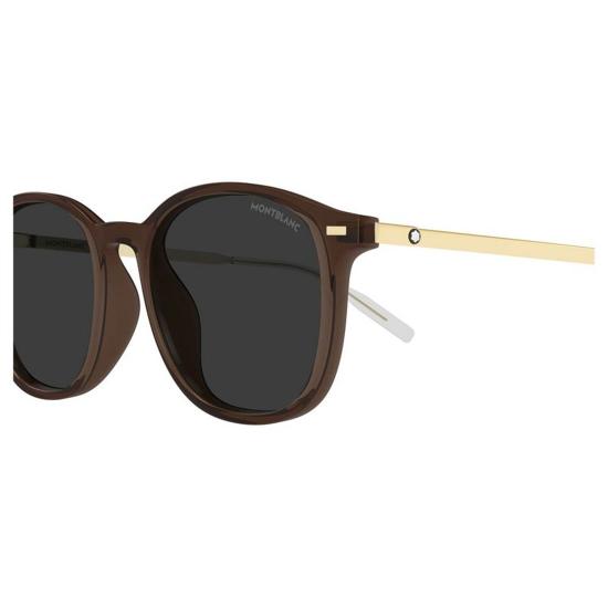  몽블랑 선글라스 MB0454SA 003 Brown - MONTBLANC