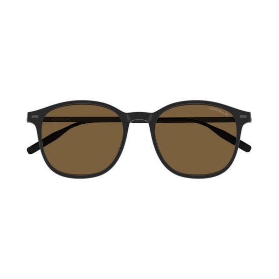  몽블랑 선글라스 MB0454SA 002 Black - MONTBLANC