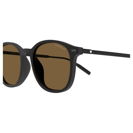  몽블랑 선글라스 MB0454SA 002 Black - MONTBLANC