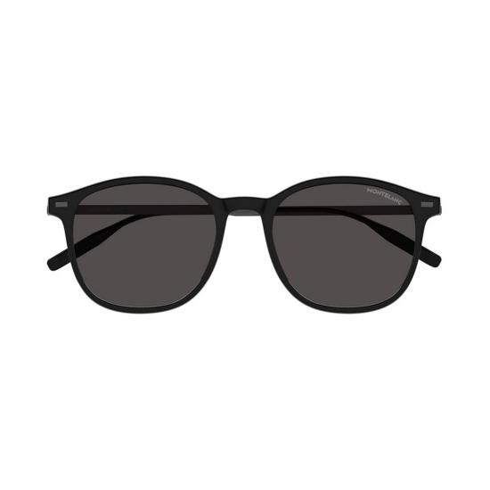  몽블랑 선글라스 MB0454SA 001 Black - MONTBLANC