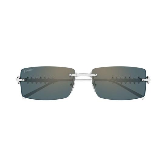  까르띠에 선글라스 CT0604S 005 Silver - CARTIER