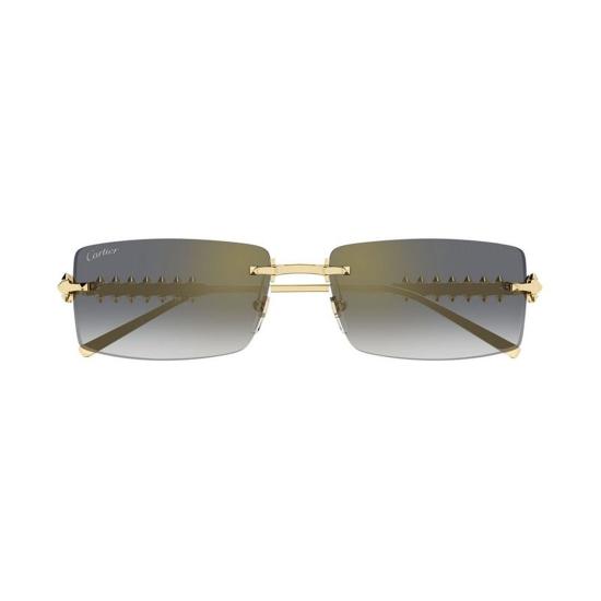  까르띠에 선글라스 CT0604S 001 Gold - CARTIER