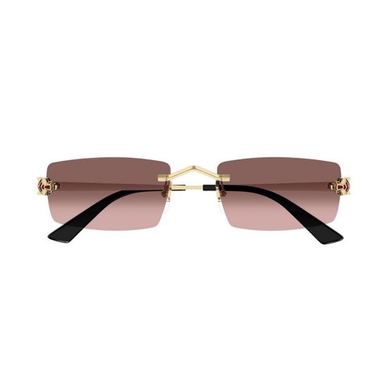  까르띠에 선글라스 CT0598S 004 Gold - CARTIER