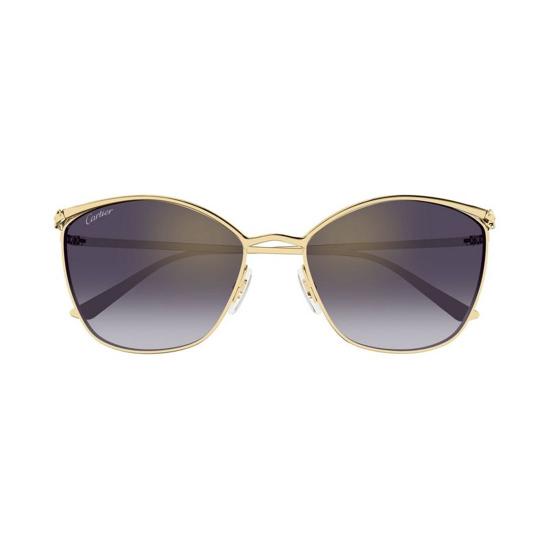  까르띠에 선글라스 CT0595S 004 Gold - CARTIER