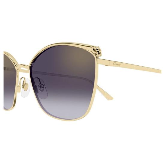  까르띠에 선글라스 CT0595S 004 Gold - CARTIER
