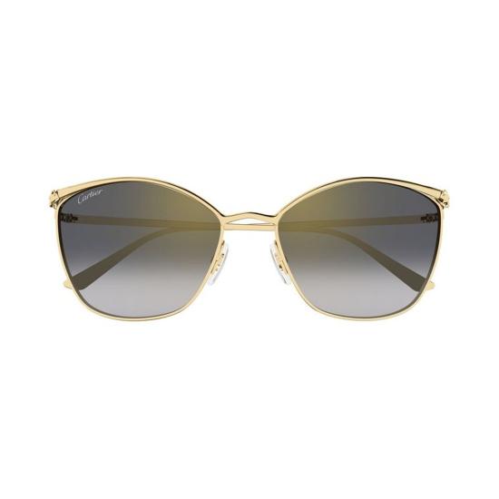  까르띠에 선글라스 CT0595S 001 Gold - CARTIER