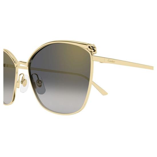  까르띠에 선글라스 CT0595S 001 Gold - CARTIER