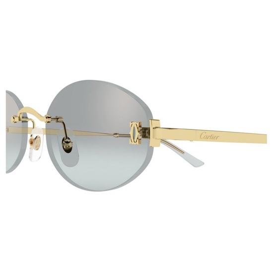  까르띠에 선글라스 CT0592S 004 Gold - CARTIER