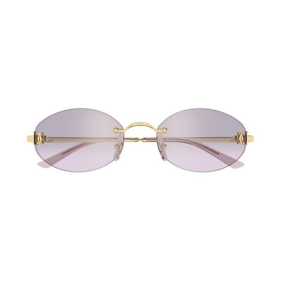  까르띠에 선글라스 CT0592S 003 Gold - CARTIER