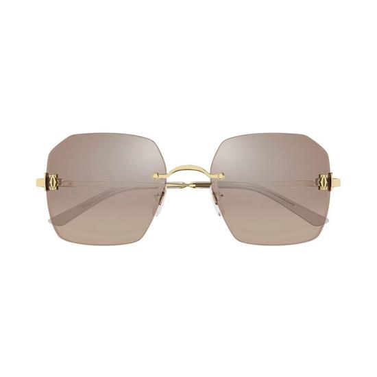  까르띠에 선글라스 CT0591S 003 Gold - CARTIER
