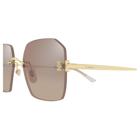  까르띠에 선글라스 CT0591S 003 Gold - CARTIER