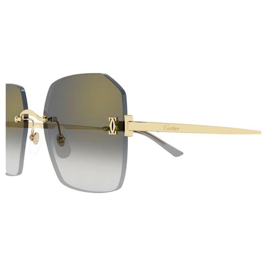  까르띠에 선글라스 CT0591S 001 Gold - CARTIER