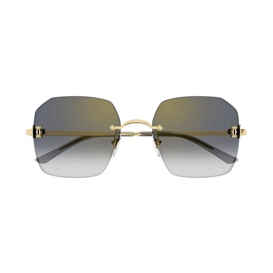  까르띠에 선글라스 CT0591S 001 Gold - CARTIER