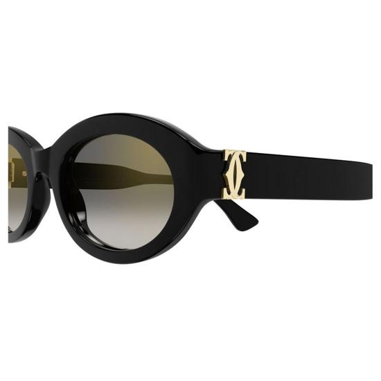  까르띠에 선글라스 CT0588S 001 Black - CARTIER