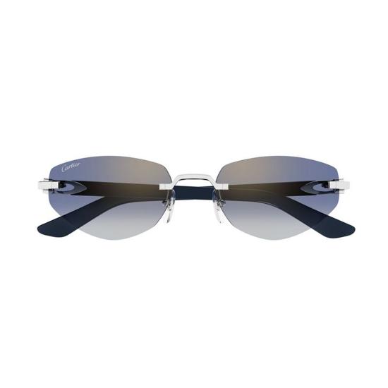  까르띠에 선글라스 CT0580S 004 Silver - CARTIER
