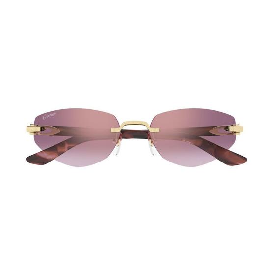  까르띠에 선글라스 CT0580S 002 Gold - CARTIER