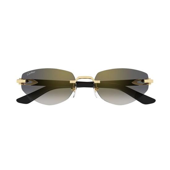  까르띠에 선글라스 CT0580S 001 Gold - CARTIER