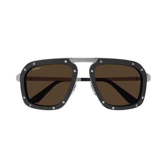  까르띠에 선글라스 CT0573S 003 Gray - CARTIER