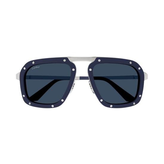  까르띠에 선글라스 CT0573S 002 Blue - CARTIER
