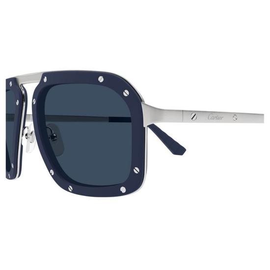  까르띠에 선글라스 CT0573S 002 Blue - CARTIER