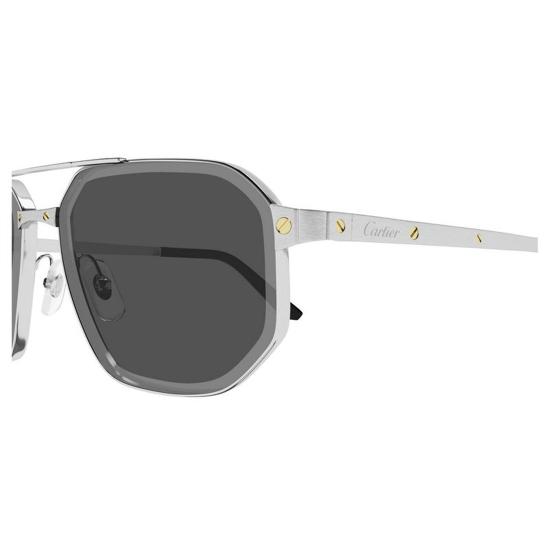  까르띠에 선글라스 CT0462S 006 Silver - CARTIER