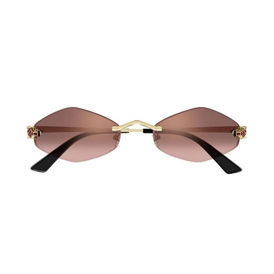  까르띠에 선글라스 CT0433S 006 Gold - CARTIER
