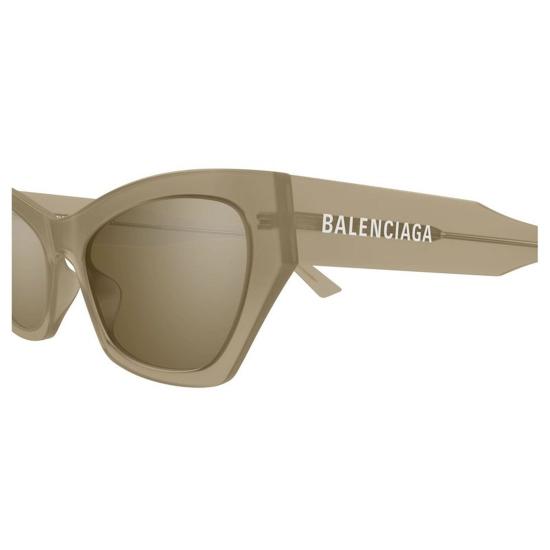  발렌시아가 선글라스 BB0447S 004 Beige - BALENCIAGA