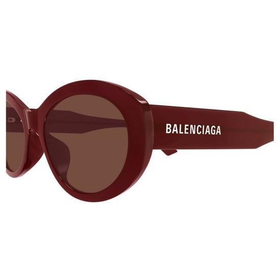  발렌시아가 선글라스 BB0446S 005 Garnet - BALENCIAGA