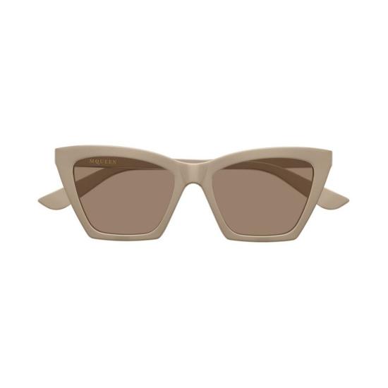  알렉산더 맥퀸 선글라스 AM0536S 003 Beige - ALEXANDER MCQUEEN
