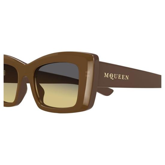  알렉산더 맥퀸 선글라스 AM0526S 003 Brown - ALEXANDER MCQUEEN