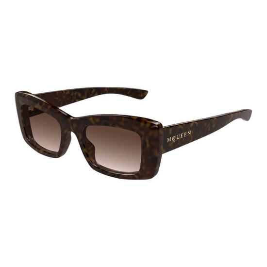  알렉산더 맥퀸 선글라스 AM0526S 002 Havana