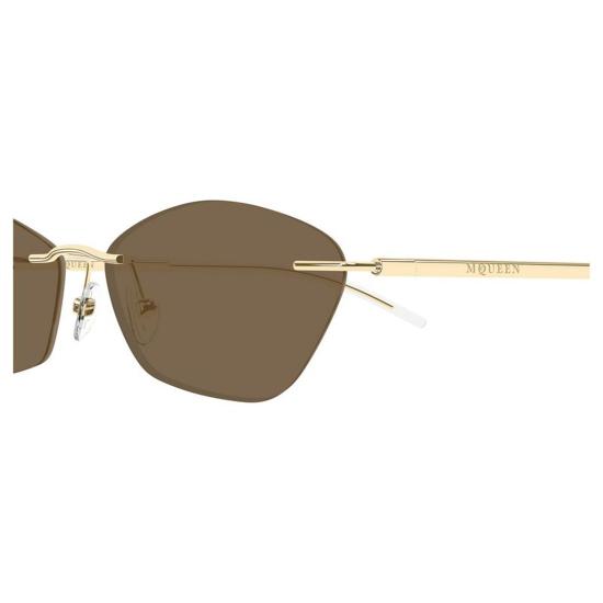  알렉산더 맥퀸 선글라스 AM0525S 002 Gold - ALEXANDER MCQUEEN