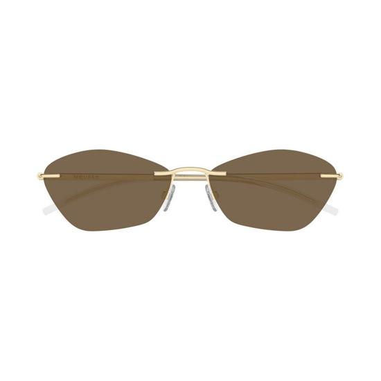  알렉산더 맥퀸 선글라스 AM0525S 002 Gold - ALEXANDER MCQUEEN