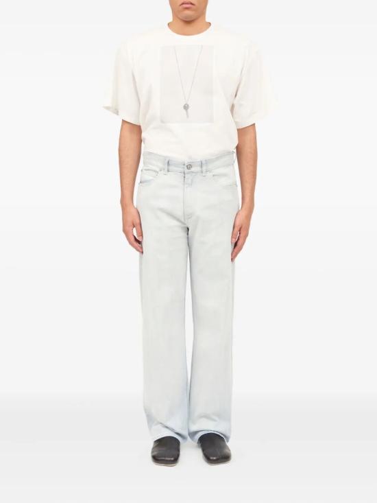 26SS MM6 메종마르지엘라 스트레이트 팬츠 SH0LA0031M30056 961 BLUE - MM6 MAISON MARGIELA