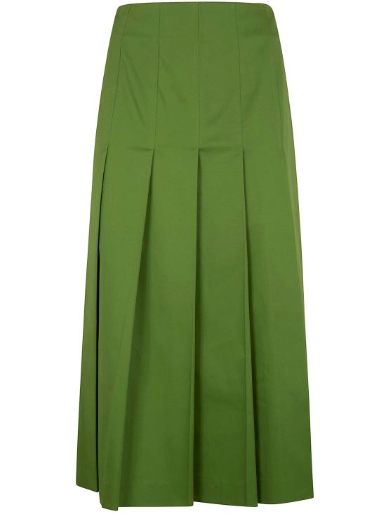 26SS 닥터 호프 롱 스커트 48944153 AVOCADO GREEN