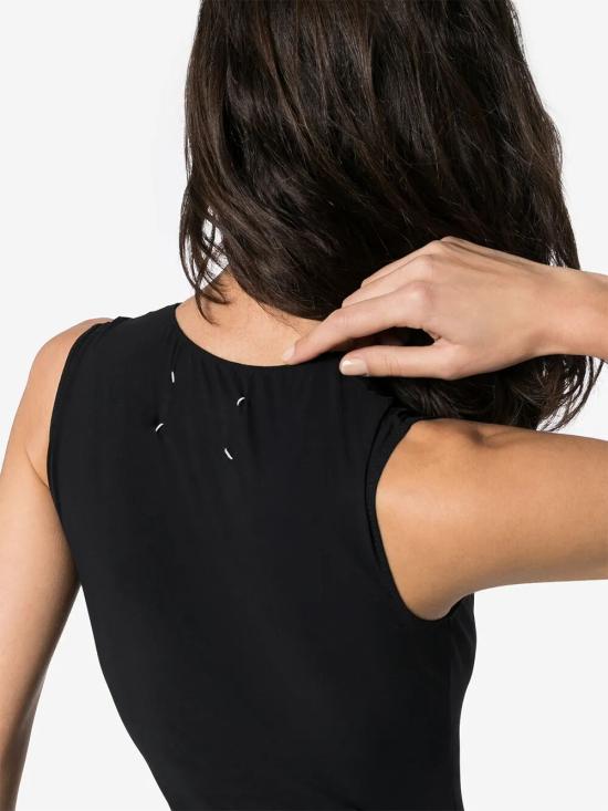 26SS 마르지엘라 V넥 가디건 S51NA0065S20518098 900 BLACK - MAISON MARGIELA