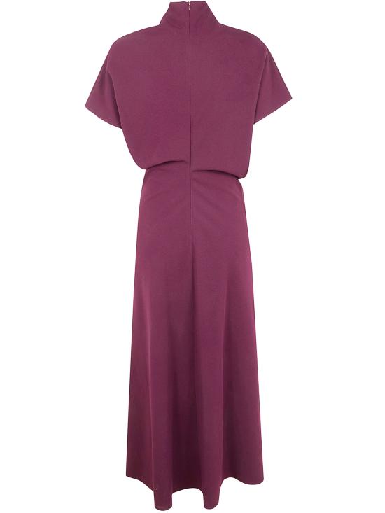 26SS 닥터 호프 미디 원피스 45582474 BORDEAUX RED - DR HOPE