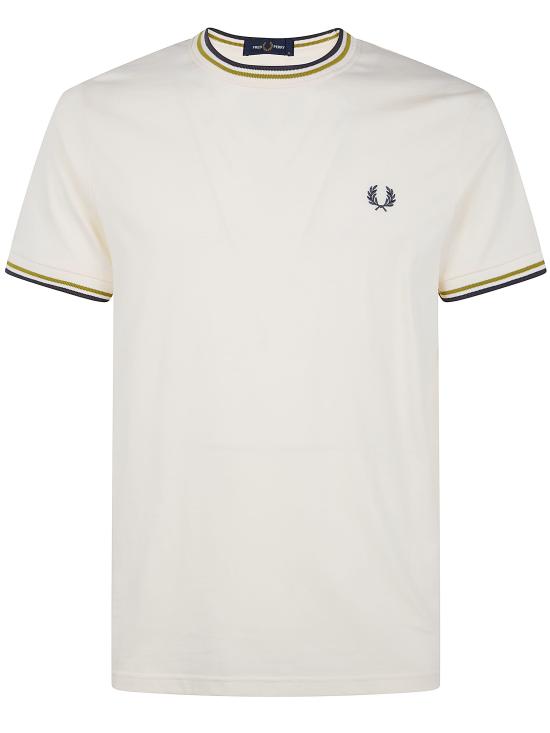 25FW 프레드페리 반팔 티셔츠 FPM1588V56 46A NUDE NEUTRALS