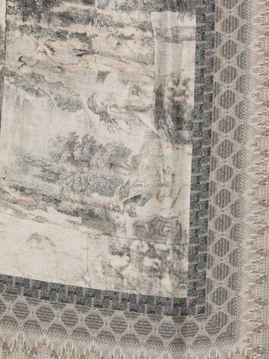 26SS 피에르루이마샤 머플러/스카프 ALOEUWSW135X135IN098 517560 GREY - PIERRE LOUIS MASCIA