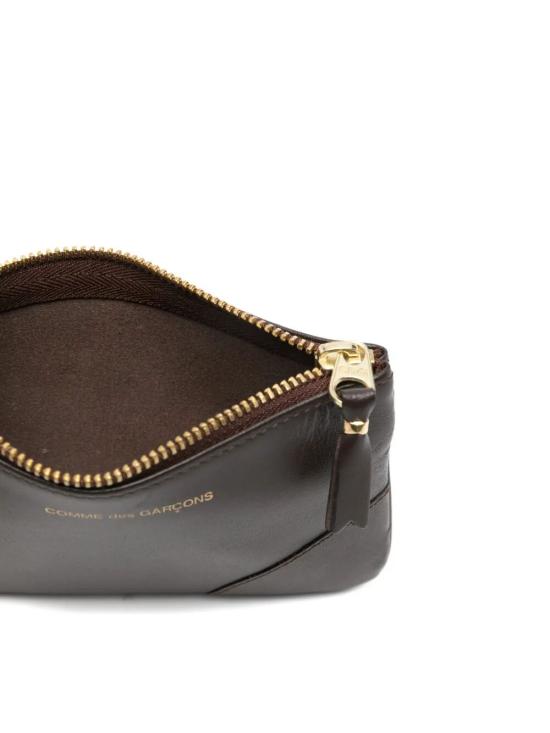26SS 꼼데가르송 클래식 레더 라인 파우치 SA8100098 BROWN - COMME DES GARCONS
