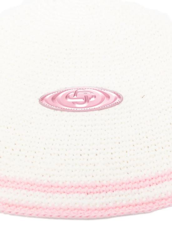 26SS 카사블랑카 비니 ASP26HAT10501 PINK PINK PURPLE - CASABLANCA