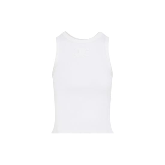 26SS 셀린느 반팔 티셔츠 2X45N2P33 01OW WHITE - CELINE