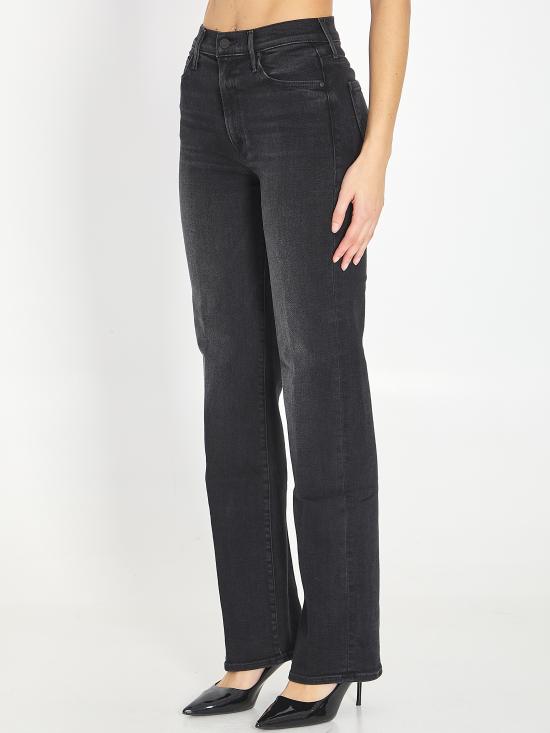 25FW 마더 스트레이트 팬츠 100051611 SPF BLACK - MOTHER